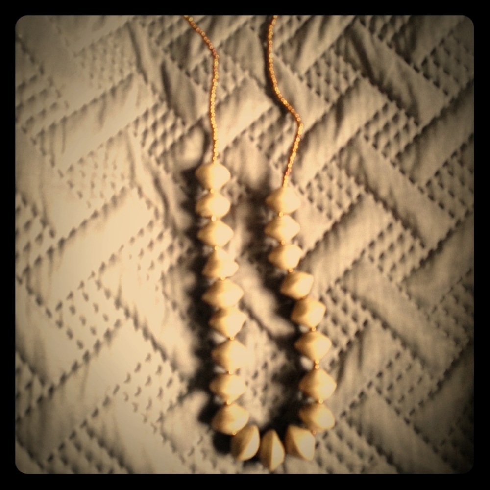 Grey & Gold Necklace